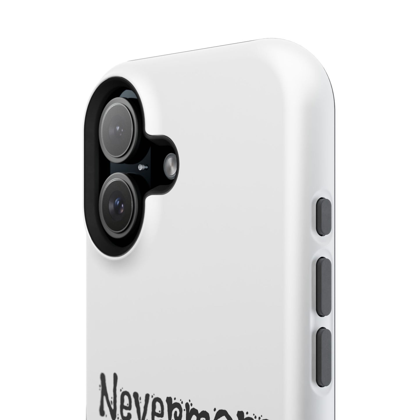 Nevermore Academy Impact-Resistant iPhone Case, Gothic Style Phone Cover, Wednesday