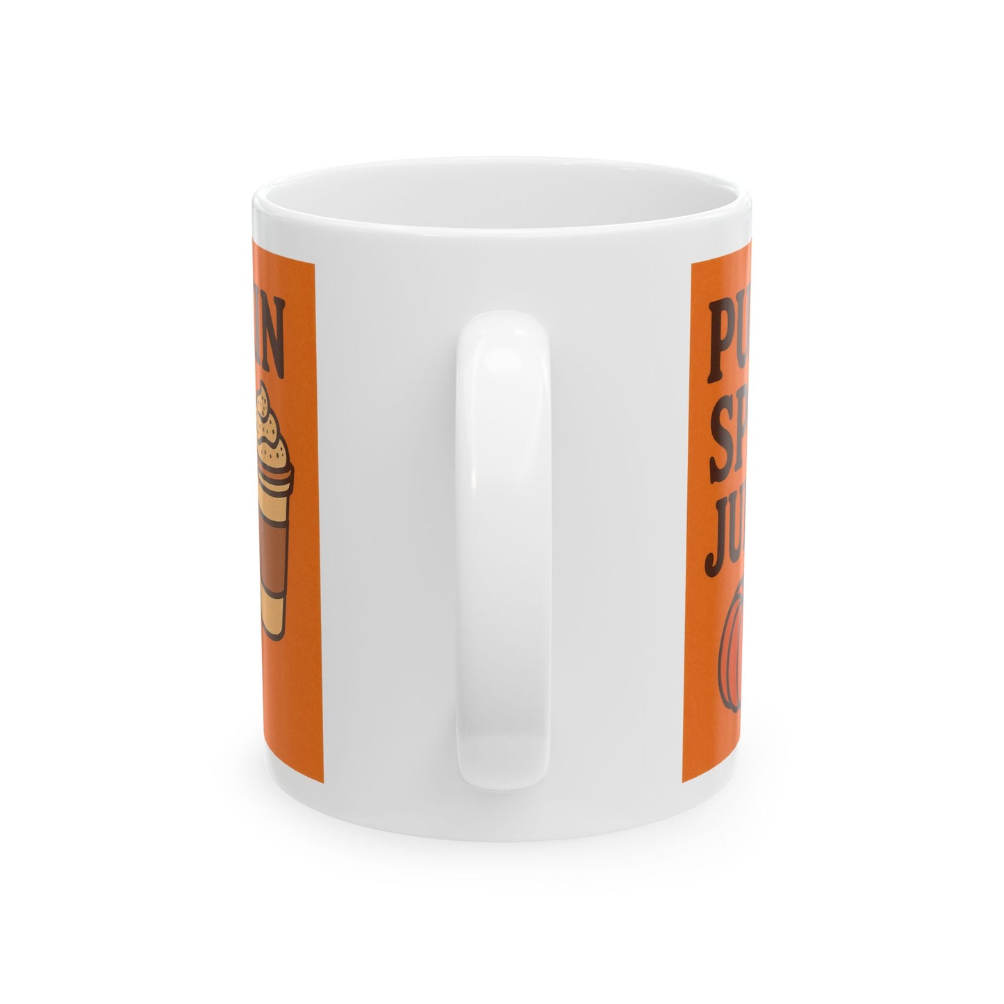 Pumpkin Spice Junkie Mug, Fall Coffee Mug, Autumn Gift, Cute Ceramic Mug, Halloween Decor, Cozy Drinkware, Seasonal Coffee Cup