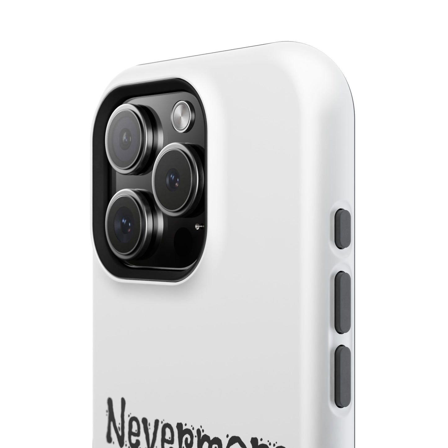 Nevermore Academy Impact-Resistant iPhone Case, Gothic Style Phone Cover, Wednesday