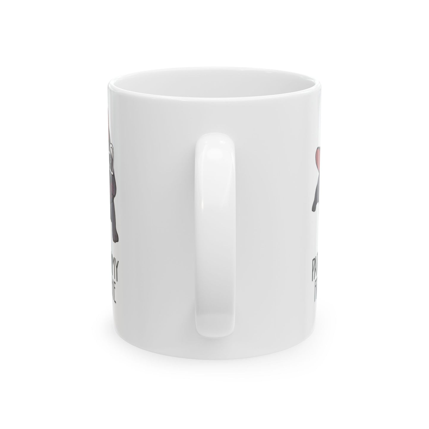 Pardon my frenchie French bulldog funny cute dog lover Ceramic Mug