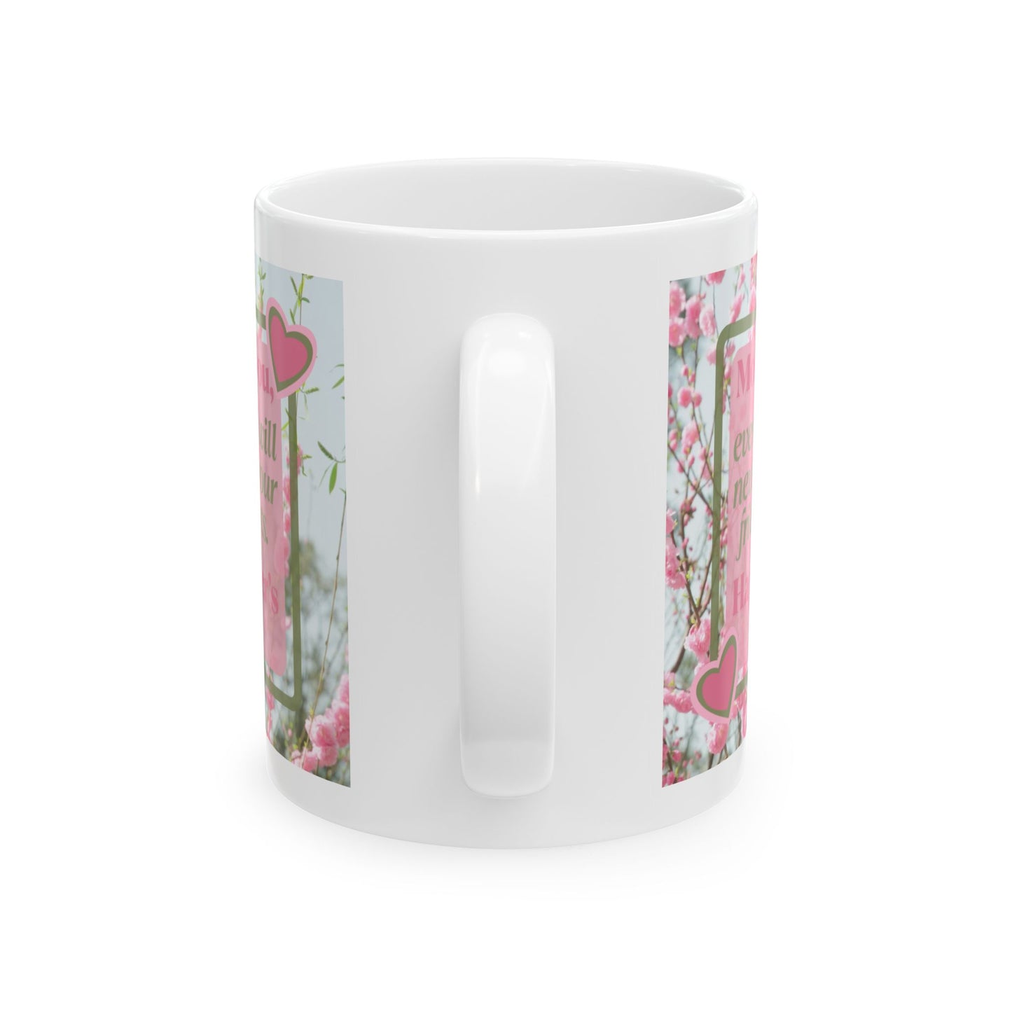Mother’s Day Floral Coffee Mug funny Gift for Mom 11oz