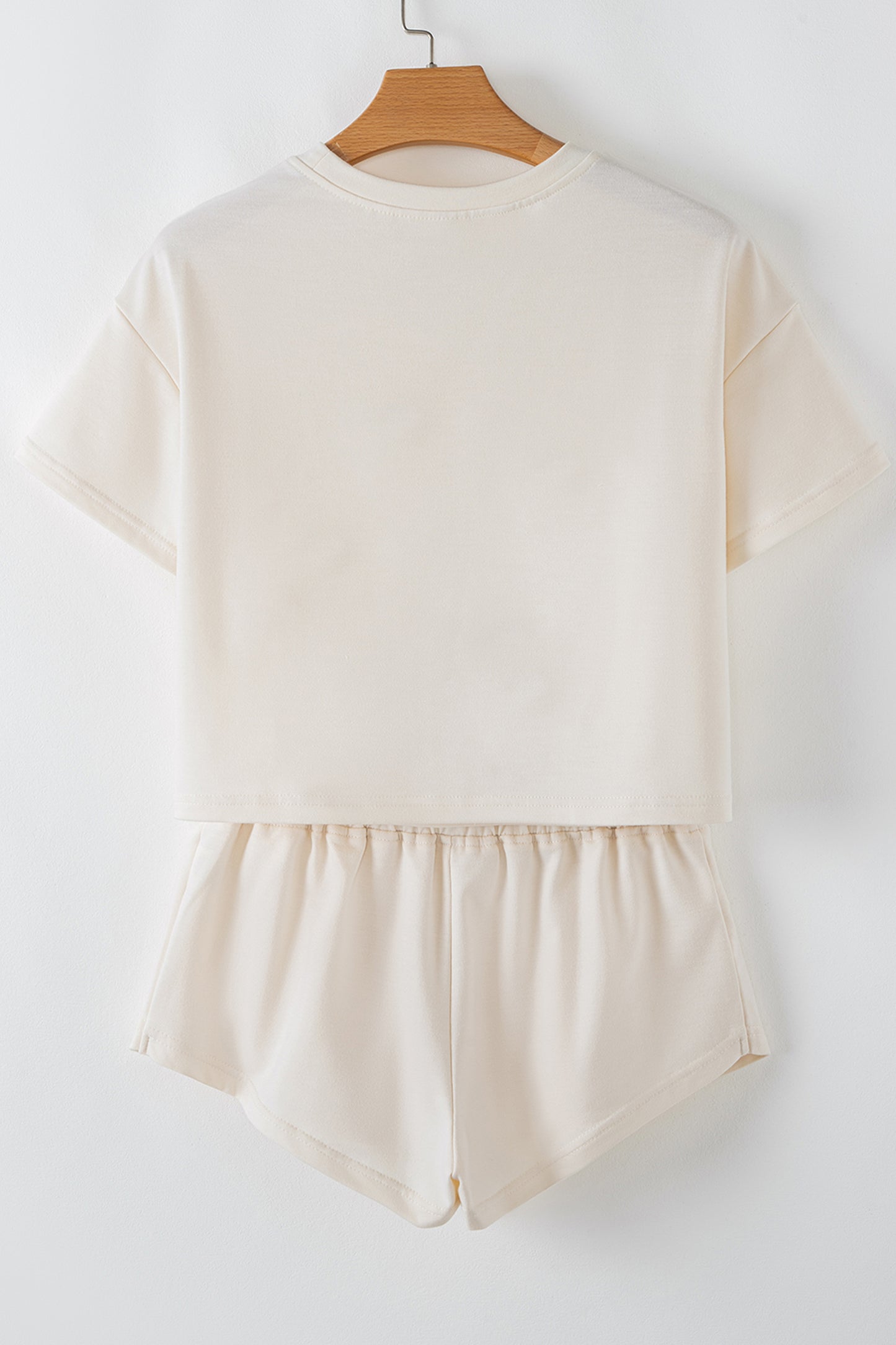 Beige BASKETBALL MOM Retro Graphic Ruffle Skort 2 piece Set Mother’s Day gift