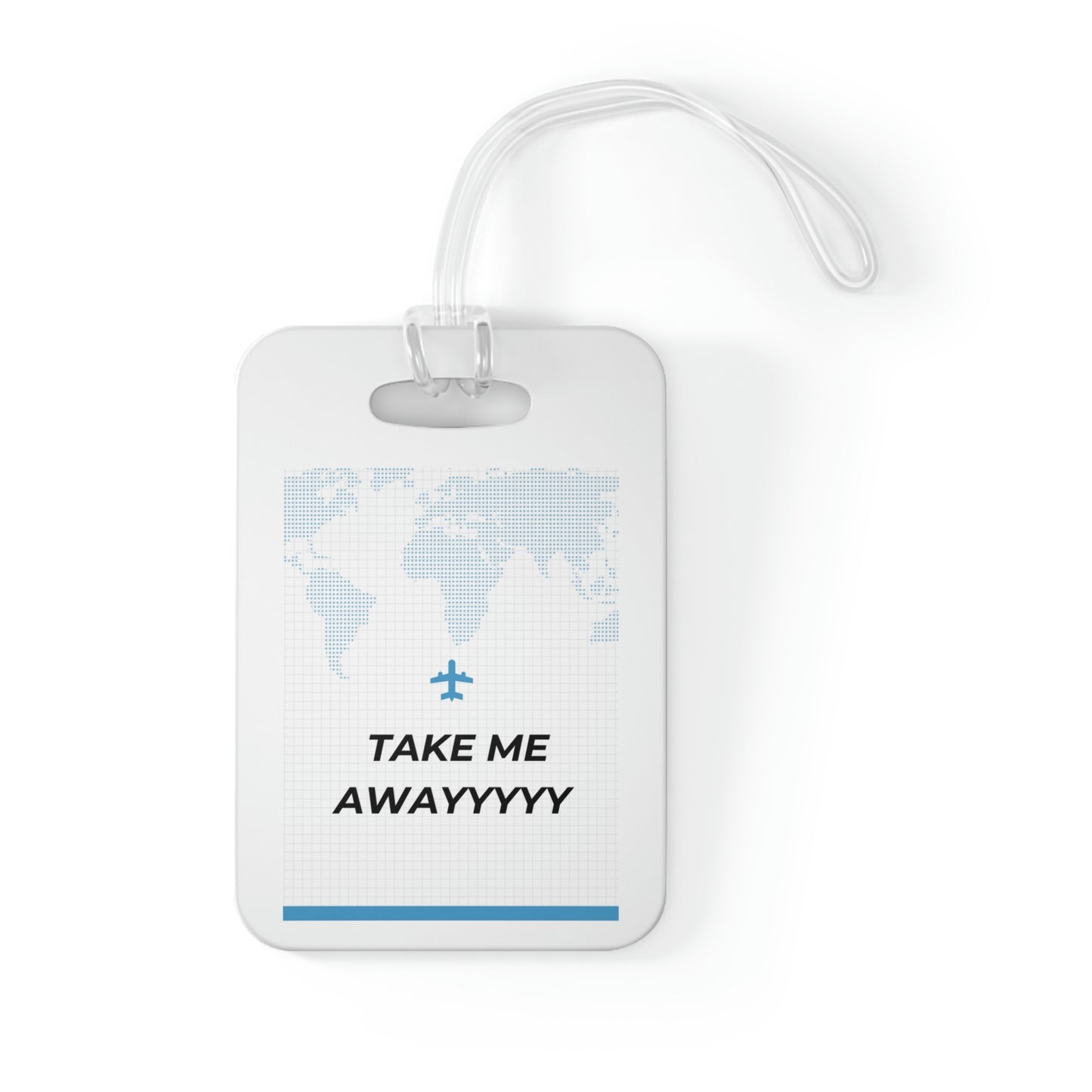 Take me away travel suitcase luggage Bag Tag
